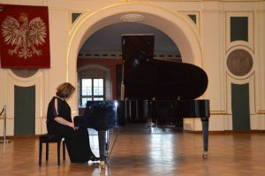 1219th Liszt Evening, Sofya Gulyak - piano, Juliusz Adamowski - commentary. <br> The Silesian Piast Dynasty Castle in Brzeg, 24th September 2016. Photo by Malgorzata Stanowska.